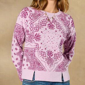 Maebelle Sweatshirt Cotton Pink Color